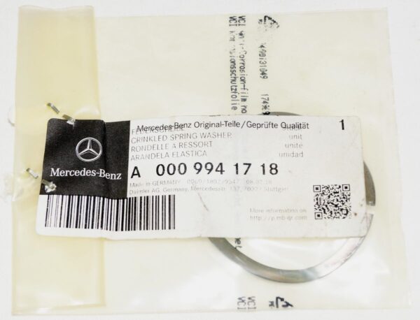 Genuine Mercedes-Benz Spring Washer Seal Ring A0009941718 Detroit Diesel - Image 2