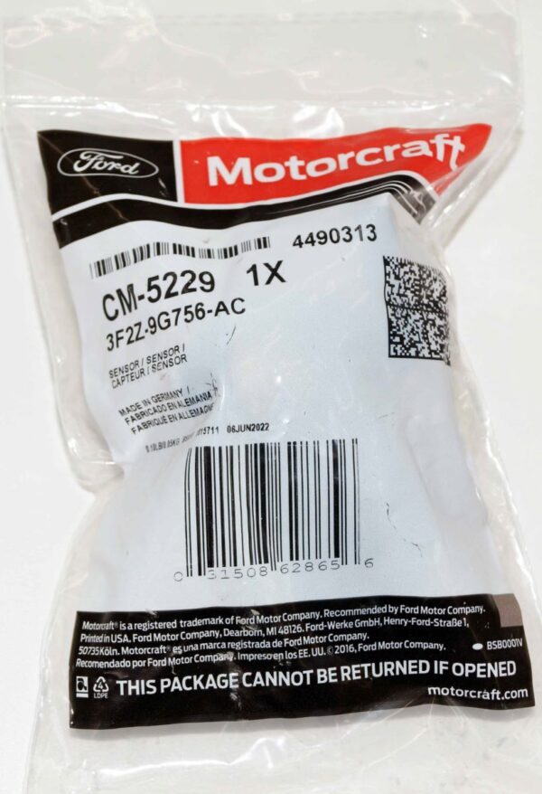 Genuine OEM Motorcraft CM5229 Fuel Injection Pressure Sensor Ford 3F2Z9G756AC - Image 3