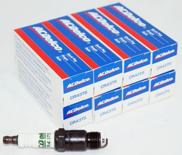 Set of 8 Genuine OEM ACDelco CR43TS Conventional Nickel Spark Plug GM 19354425