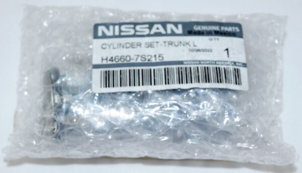 Genuine OEM H4660-7S215 Nissan Titan Bed Box Lock Cylinder & Keys - Image 2