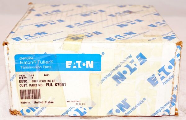 K706 Genuine Eaton Fuller Shift Lever Housing Kit K-7061 Aluminum Housing - Image 2