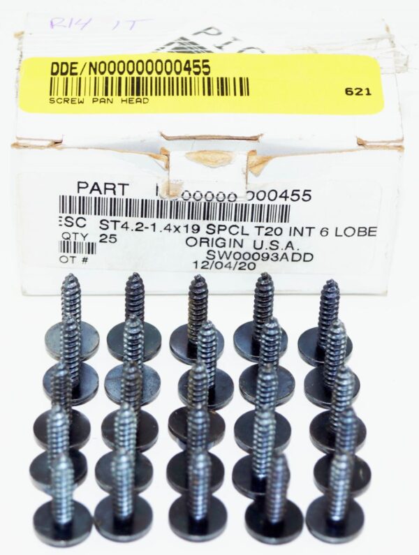Pack of 25 N000000000455 Freightliner T20 Screws