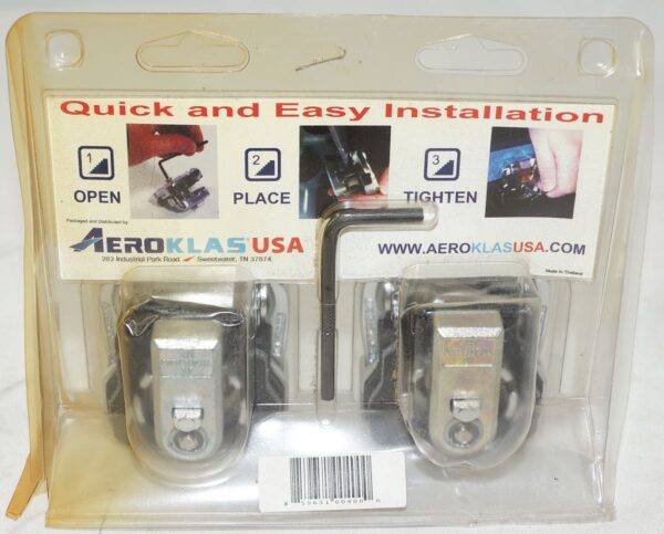 AeoKlas RHBZ12 Aerohook The Ultimate Truck Bed Cargo Accessory Hook 2 Pack Zinc - Image 3
