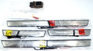 Genuine OEM T99G6-6TA00 Nissan Illuminated Door Sill Plate Set Pathfinder 22-24