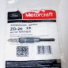 Genuine OEM ZD-29 Motorcraft Glow Plug Ford MC3Z-12A342-E superceded from ZD9