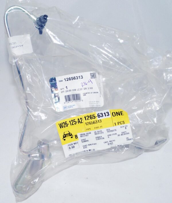 Genuine OEM 12656313 GM Fuel Feed Pipe - Image 2