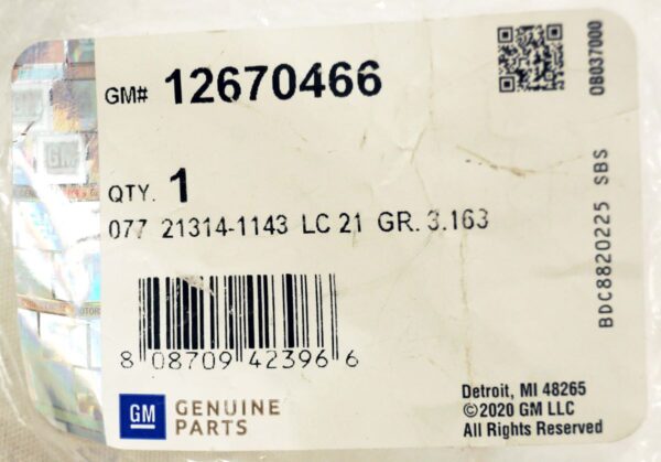 Genuine OEM Fuel Line High Pressure Fuel Pipe GM 12670466 ACDelco - Image 3