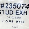Stud for Detroit Diesel 23507438 - Image 2