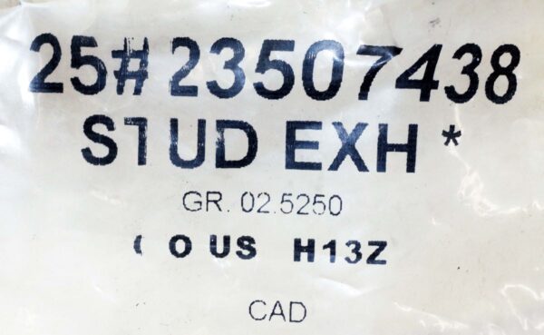 Stud for Detroit Diesel 23507438 - Image 2