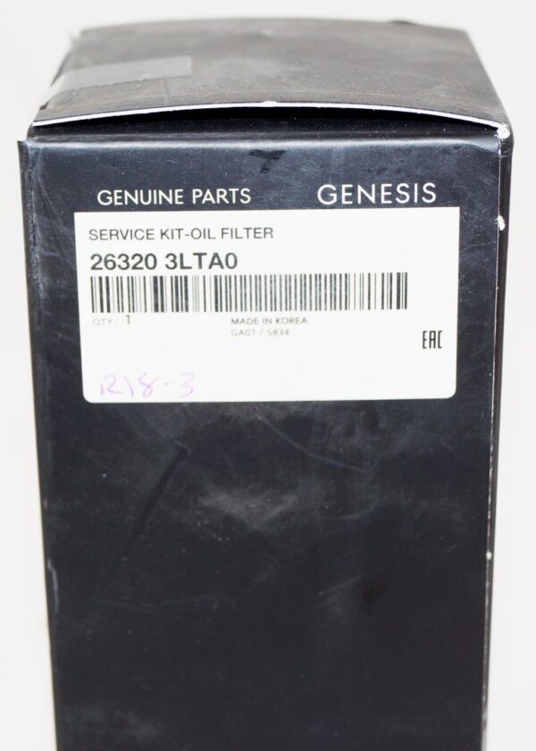 Genuine OEM 26320-3LTA0 Genesis Engine Oil Filter Hyundai Kia - Image 2