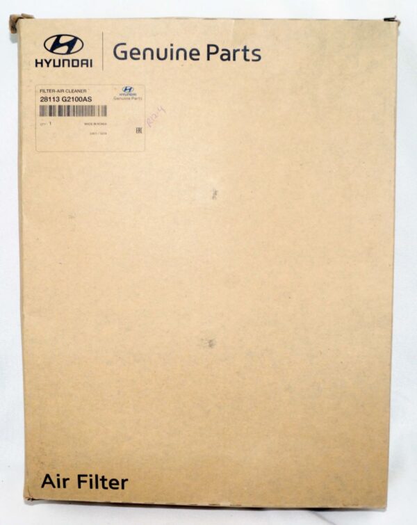Genuine OEM 28113-G2100-AS Hyundai Engine Air Filter Kia - Image 2