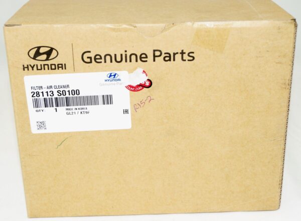 Genuine OEM 28113-S0100 Hyundai Air Filter - Image 2