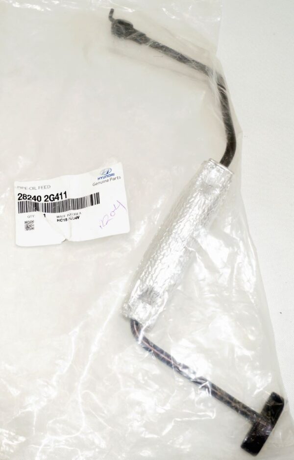 Genuine OEM 28240-2G411 Hyundai Oil Feed Hose Service Kit Kia - Image 2
