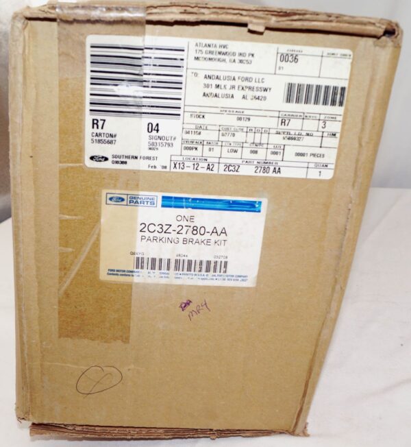 Genuine OEM 2C3Z2780AA Ford Parking Brake Pedal Assembly and Cable Kit - Image 2