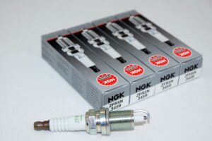 Set of 4 Genuine NGK 3459 ZFR5N V-Power Spark Plugs