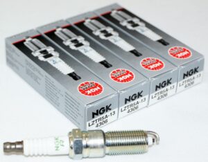 Set of 4 Genuine NGK 4306 LZTR5A-13 V-Power Spark Plugs