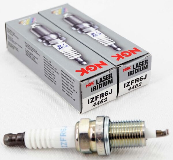 Set of 2 Genuine NGK 4462 IZFR6J Laser Iridium Spark Plugs