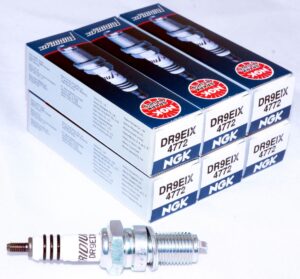 Set of 6 NGK 4772 DR9EIX Iridium IX Spark Plugs