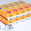 Set of 10 Genuine NGK 4972 BPMR6A Nickel Spark Plugs