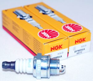 Set of 2 Genuine NGK 4972 BPMR6A Nickel Spark Plugs