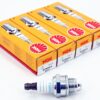 Set of 4 Genuine NGK 4972 BPMR6A Nickel Spark Plugs