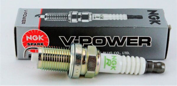 Set of 4 Genuine NGK 4291 ZFR6F-11 V-Power Spark Plugs and 9259 HE56 Wire Set - Image 3