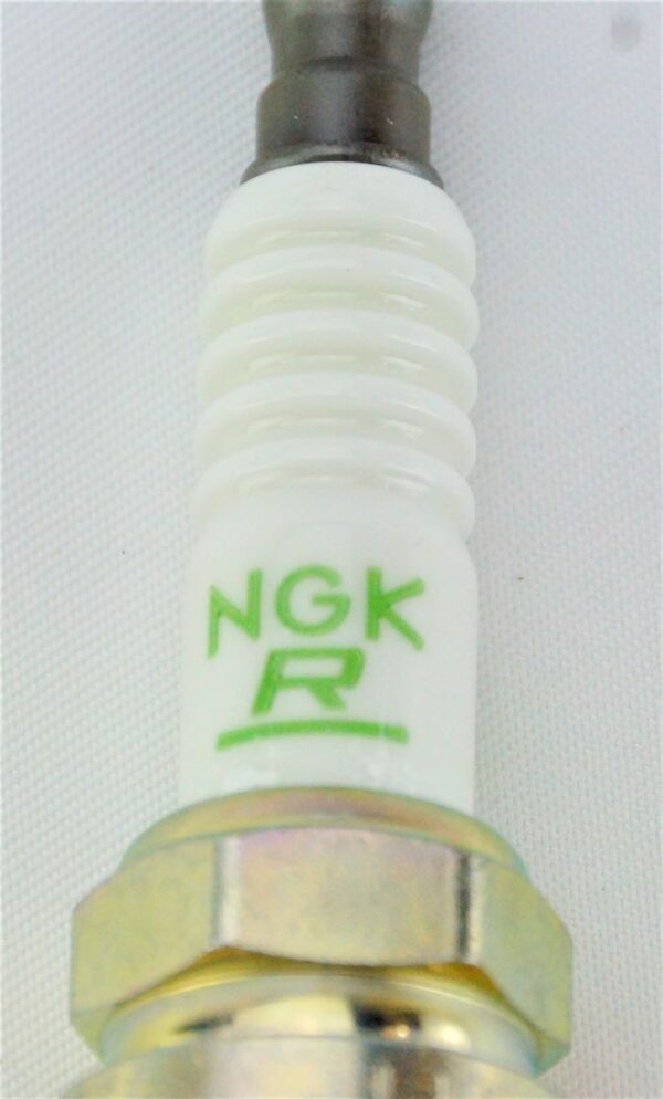 Set of 4 Genuine NGK 4291 ZFR6F-11 V-Power Spark Plugs and 9259 HE56 Wire Set - Image 6