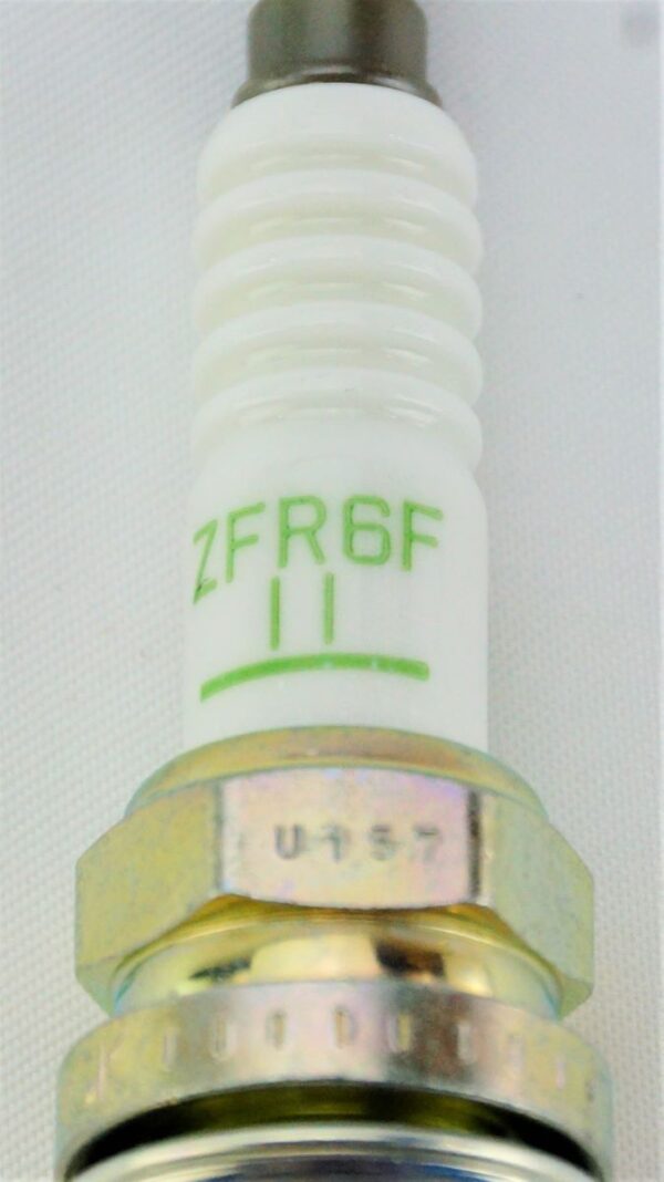Set of 4 Genuine NGK 4291 ZFR6F-11 V-Power Spark Plugs and 9259 HE56 Wire Set - Image 7