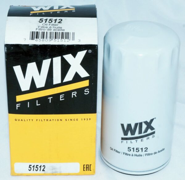 Wix Filters Engine Oil Filter Spin On51512