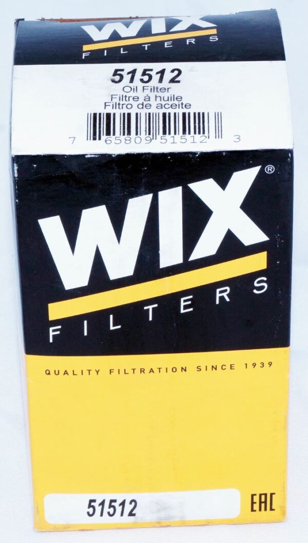 Wix Filters Engine Oil Filter Spin On51512 - Image 2