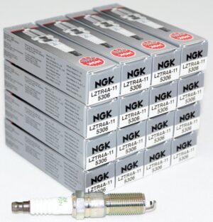 Set of 16 NGK 5306 LZTR4A-11 V-Power Spark Plugs