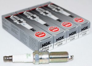 Set of 4 NGK 5306 LZTR4A-11 V-Power Spark Plugs