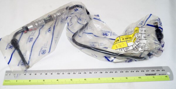 Genuine OEM 58722-3Q001-QQH Hyundai Brake Master Cylinder to ABS Unit Tube - Image 5