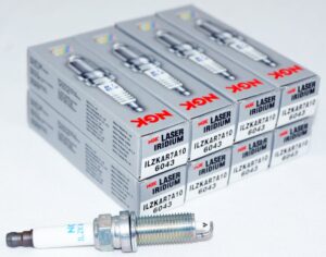 Set of 8 NGK 6043 ILZKAR7A10 Laser Iridium Spark Plugs