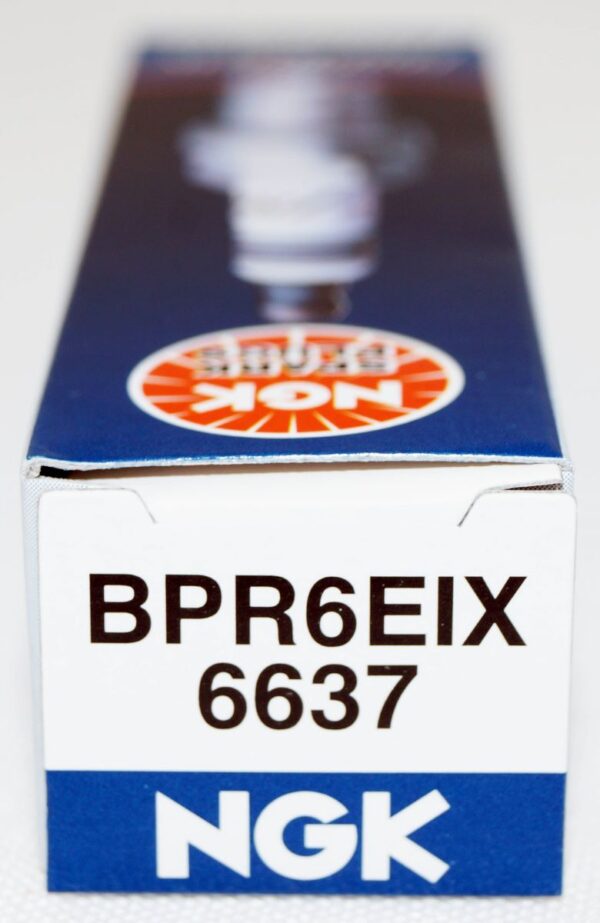 Set of 2 Genuine NGK 6637 BPR6EIX Iridium IX Spark Plugs - Image 9