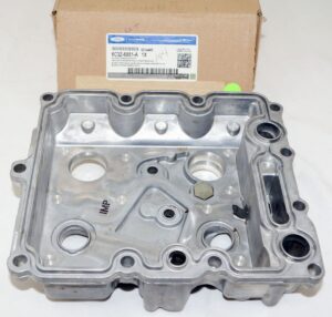 Genuine OEM 6C3Z6881A Ford Oil Cooler Cover 05-07 Ford Powerstroke 6.0L