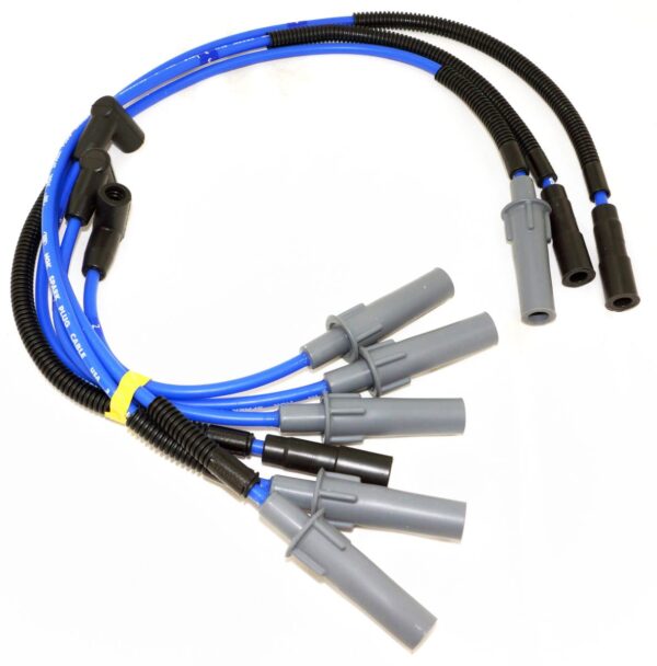 Set of 6 NGK 3381 LZTR5AGP Platinum Spark Plugs and 53141 CRX067 Wire Set Kit - Image 14