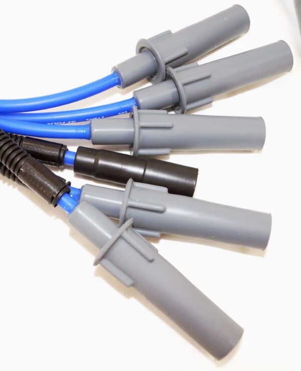 Set of 6 NGK 3381 LZTR5AGP Platinum Spark Plugs and 53141 CRX067 Wire Set Kit - Image 16