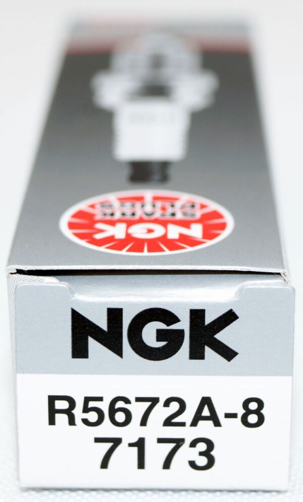 Set of 8 Genuine NGK 7173 R5672A-8 Racing Plugs - Image 9