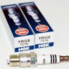 Set of 2 Genuine NGK 7516 YR5IX Iridium IX Spark Plugs