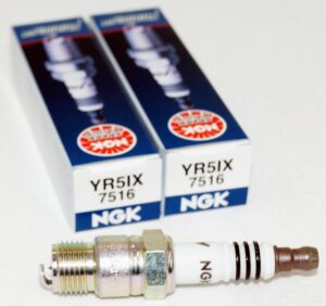 Set of 2 Genuine NGK 7516 YR5IX Iridium IX Spark Plugs