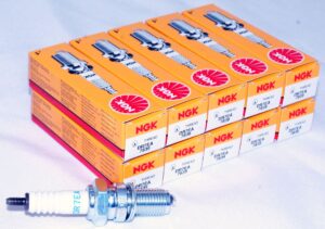 Set of 10 Genuine NGK 7839 DR7EA Nickel Spark Plugs