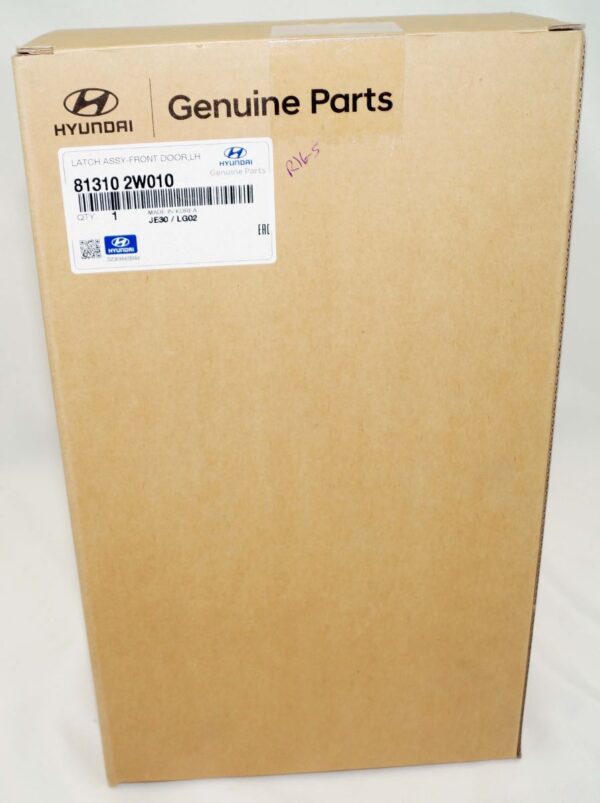 Genuine OEM 81310-2W010 Hyundai Latch Assembly Front Door Left Hand LH - Image 2
