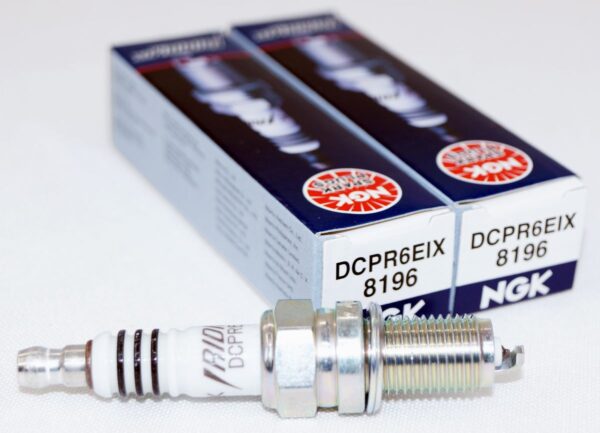 Set of 2 Genuine NGK 8196 DCPR6EIX Iridium IX Spark Plugs