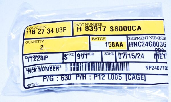 Genuine OEM 83917-S8000-CA Hyundai Palisade Rear Door Screen Curtain Hook Clip - Image 2