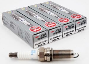Set of 4 Genuine NGK 90074 DILZKR7A11DS Laser Iridium Spark Plugs - Honda Pilot