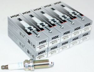 Set of 10 Genuine NGK 92174 LZFR5C-11 Nickel Spark Plugs