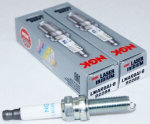 Set of 2 Genuine NGK 92288 LMAR8AI-8 Laser Iridium Spark Plugs