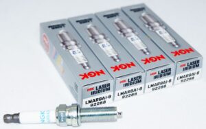 Set of 4 Genuine NGK 92288 LMAR8AI-8 Laser Iridium Spark Plugs