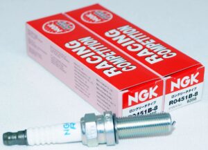 Set of 2 Genuine NGK 9356 R0451B-8 Racing Plugs